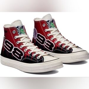 Converse Chinatown Market x Chuck 70 High Bulls Champ Jacket Size M-8.5 W-10.5